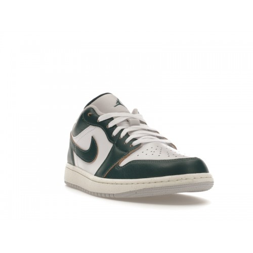 Кроссы Jordan 1 Low SE Oxidized Green - мужская сетка размеров