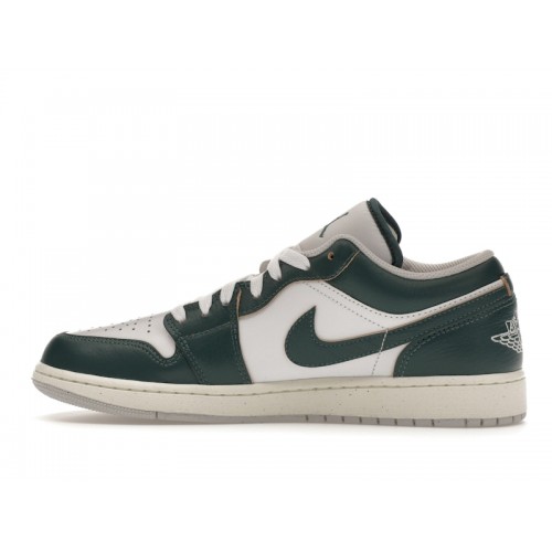 Кроссы Jordan 1 Low SE Oxidized Green - мужская сетка размеров