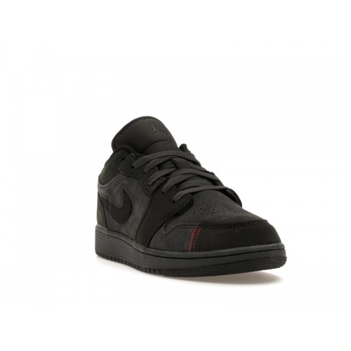 Air Jordan 1 Low SE Craft GS Dark Smoke Red - подростковая сетка размеров