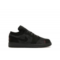 Подростковые Jordan 1 Low SE Craft Dark Smoke Red (GS)