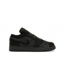 Подростковые Jordan 1 Low SE Craft Dark Smoke Red (GS)