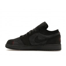 Подростковые Jordan 1 Low SE Craft Dark Smoke Red (GS)
