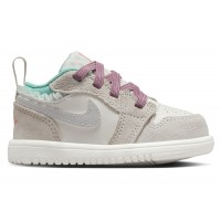 Малышам Jordan 1 Low ALT SE Sail Legend Light Brown Violet Dust Neutral Grey (TD)