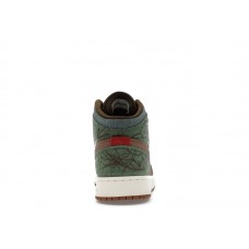Подростковые Jordan 1 Mid Treeline (GS)