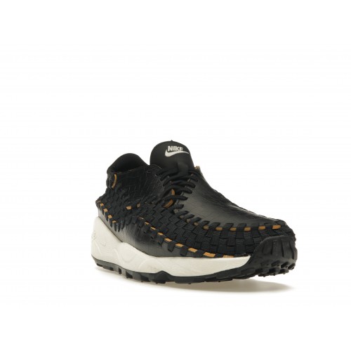 Кроссы Nike Air Footscape Woven PRM Black Croc (W) - женская сетка размеров