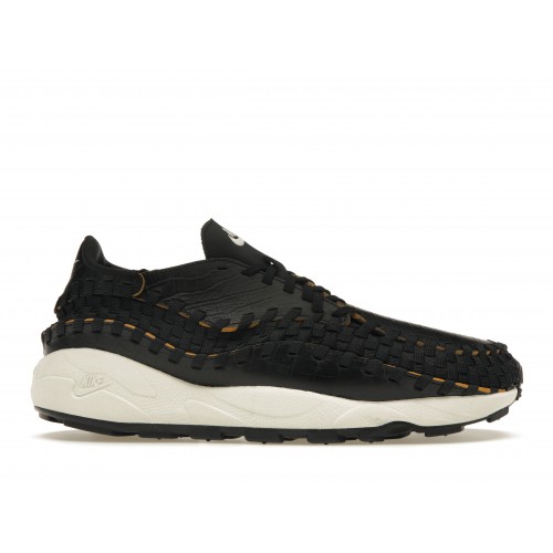 Кроссы Nike Air Footscape Woven PRM Black Croc (W) - женская сетка размеров