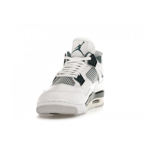 Кроссы Jordan 4 Retro Oxidized Green - мужская сетка размеров