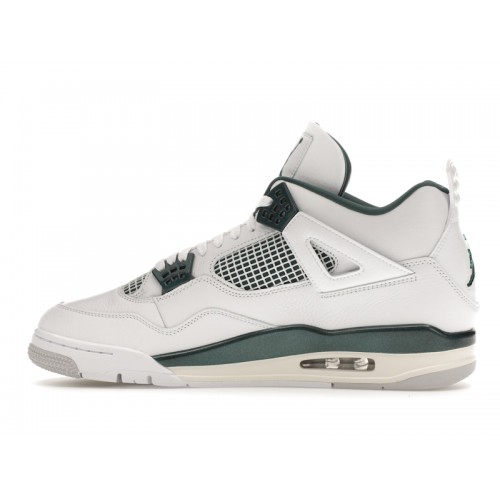 Кроссы Jordan 4 Retro Oxidized Green - мужская сетка размеров