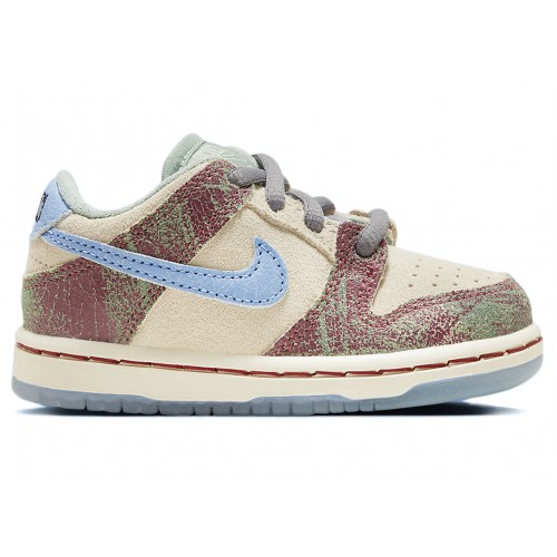 Кроссы Nike SB Dunk Low Crenshaw Skate Club (TD) - детская сетка размеров