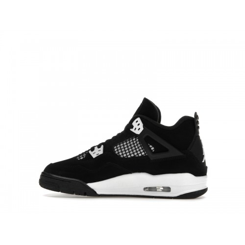 Кроссы Jordan 4 Retro White Thunder (GS) - подростковая сетка размеров