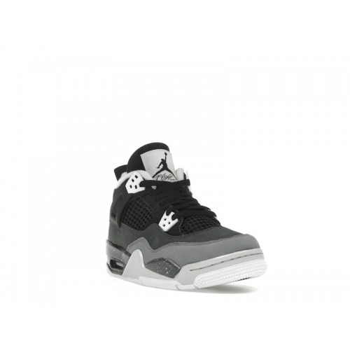 Кроссы Jordan 4 Retro Fear (2024) (GS) - подростковая сетка размеров