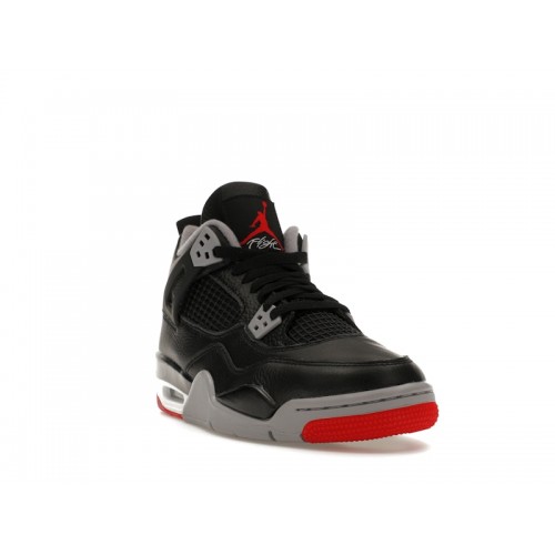 Кроссы Jordan 4 Retro Bred Reimagined (GS) - подростковая сетка размеров