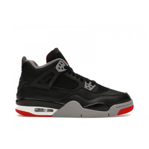 Кроссы Jordan 4 Retro Bred Reimagined (GS) - подростковая сетка размеров