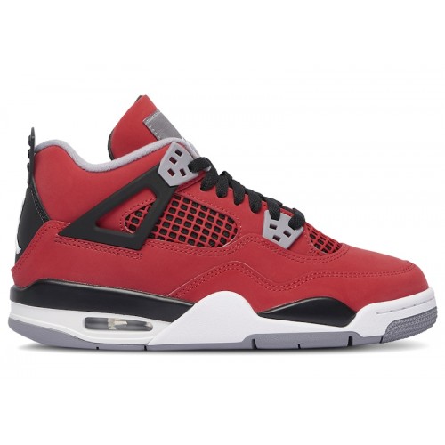 Air Jordan 4 Retro GS Toro Bravo 2026 - подростковая сетка размеров