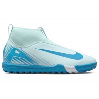 Подростковые Nike Mercurial Superfly 10 Academy TF Glacier Blue Blue Orbit (GS)