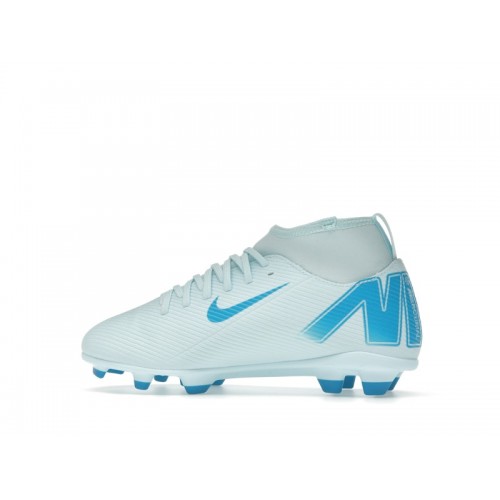 Nike Mercurial Superfly 10 Club MG Glacier Blue Blue Orbit (GS) - подростковая сетка размеров