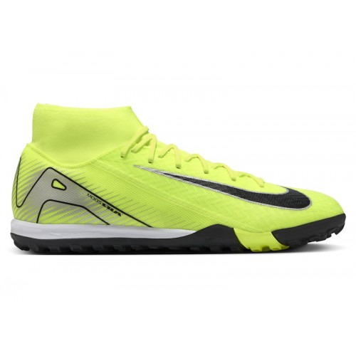 Nike Mercurial Superfly 10 Academy TF Volt Black - мужская сетка размеров