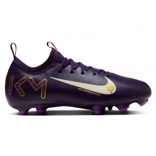 Nike Zoom Mercurial Vapor 16 Academy FG/MG Kylian Mbappé Grand Purple (GS) - подростковая сетка размеров