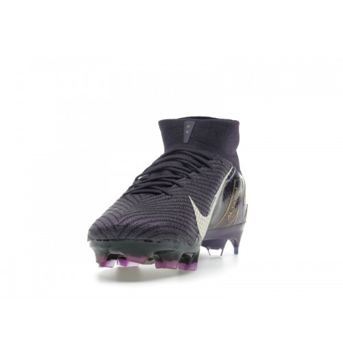 Nike Zoom Mercurial Superfly 10 Elite FG Kylian Mbappé Grand Purple - мужская сетка размеров