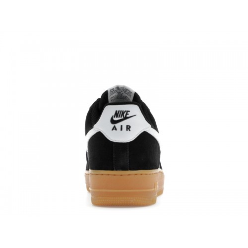 Nike Air Force 1 Low 07 LV8 Black Summit White Gum - мужская сетка размеров
