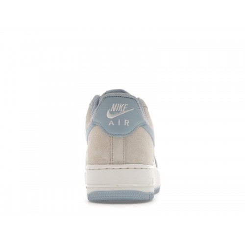 Nike Air Force 1 Low 07 LV8 Light Bone Light Armory Blue - мужская сетка размеров