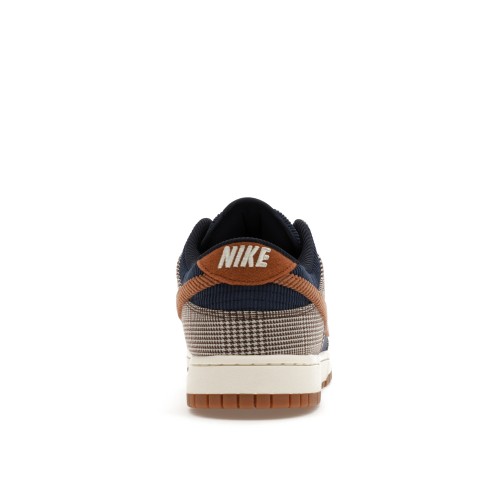 Кроссы Nike Dunk Low Tweed Midnight Navy Corduroy - мужская сетка размеров