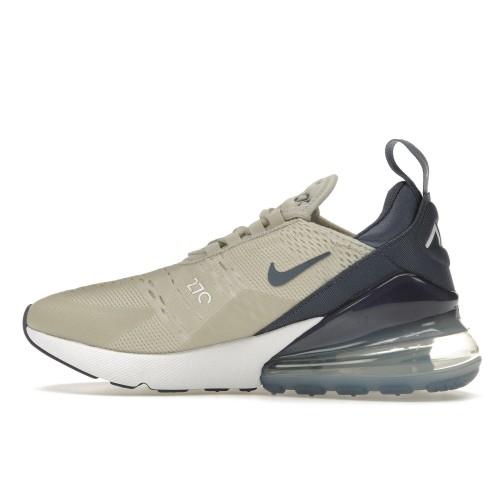 Кроссы Nike Air Max 270 Light Bone Diffused Blue (W) - женская сетка размеров