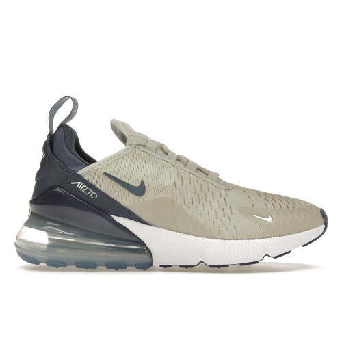 Кроссы Nike Air Max 270 Light Bone Diffused Blue (W) - женская сетка размеров