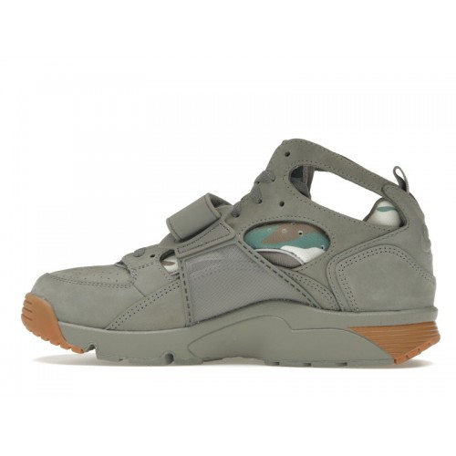 Кроссы Nike Air Trainer Huarache Corteiz Gully Grey - мужская сетка размеров