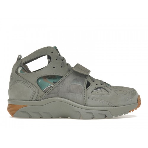 Кроссы Nike Air Trainer Huarache Corteiz Gully Grey - мужская сетка размеров