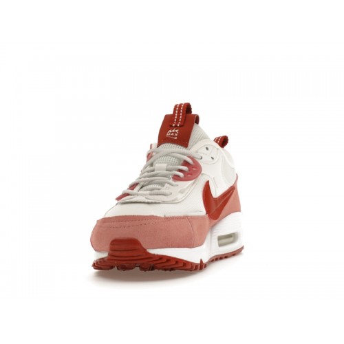 Кроссы Nike Air Max 90 Futura Red Stardust (W) - женская сетка размеров