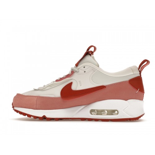 Кроссы Nike Air Max 90 Futura Red Stardust (W) - женская сетка размеров
