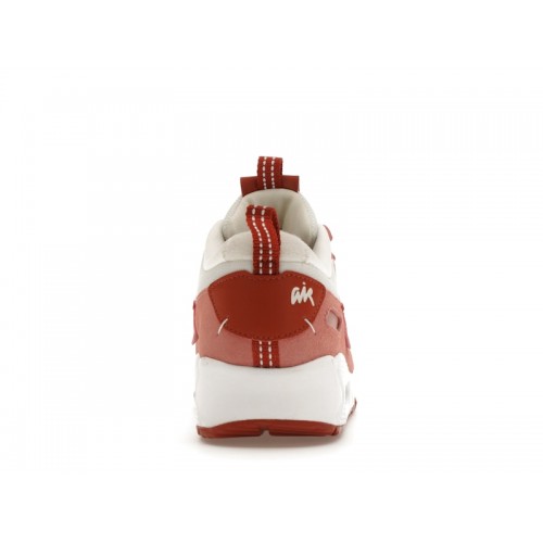 Кроссы Nike Air Max 90 Futura Red Stardust (W) - женская сетка размеров