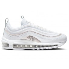 Женские кроссовки Nike Air Max 97 White Chrome Reflective (W)