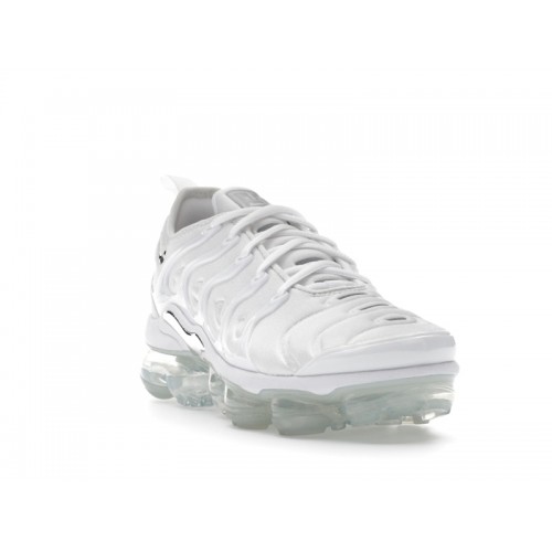 Nike Wmns Air VaporMax Plus White Metallic Silver - женская сетка размеров