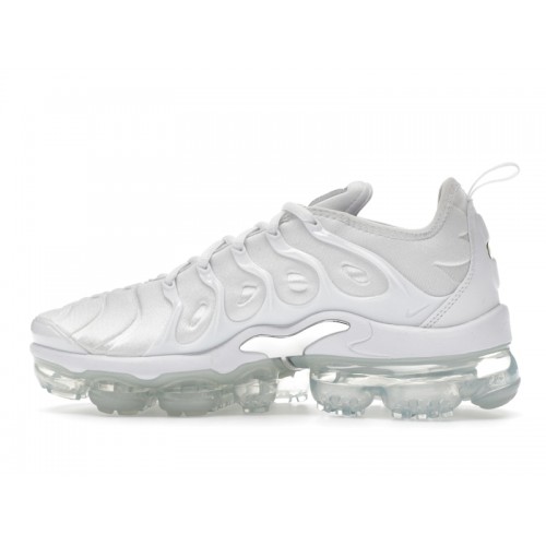 Nike Wmns Air VaporMax Plus White Metallic Silver - женская сетка размеров