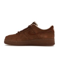 Женские Nike Air Force 1 Low 07 Suede Cacao Wow (W)