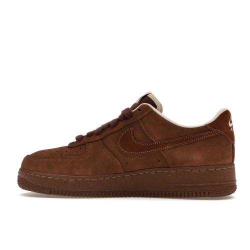 Кроссы Nike Air Force 1 Low 07 Suede Cacao Wow (W) - женская сетка размеров