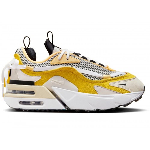 Кроссы Nike Air Max Furyosa Saturn Gold (W) - женская сетка размеров