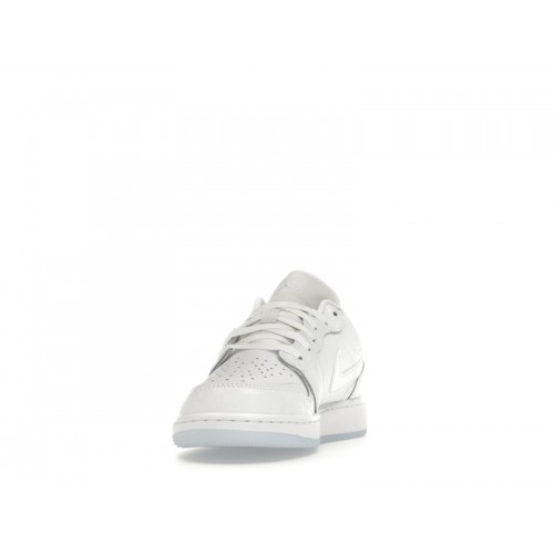 Кроссы Jordan 1 Low SE Glitter Swoosh (GS) - подростковая сетка размеров