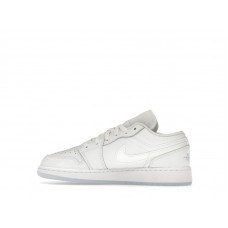 Подростковые Jordan 1 Low SE Glitter Swoosh (GS)