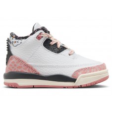Кроссовки для малыша Jordan 3 Retro Red Stardust (TD)