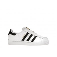 Подростковые adidas Superstar Cloud White Core Black Gold (GS)