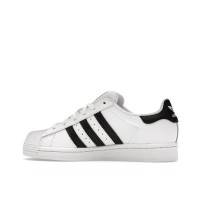 Подростковые adidas Superstar Cloud White Core Black Gold (GS)