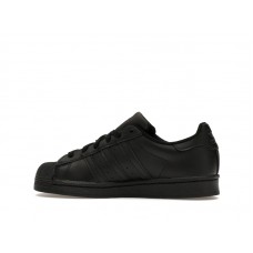 Подростковые adidas Superstar Triple Black (GS)