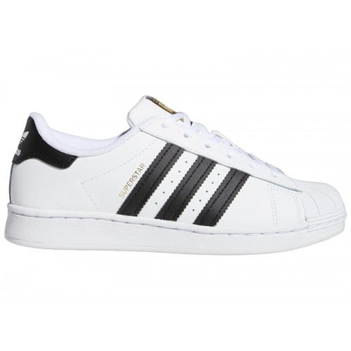 adidas Superstar Cloud White Core Black (PS) - детская сетка размеров