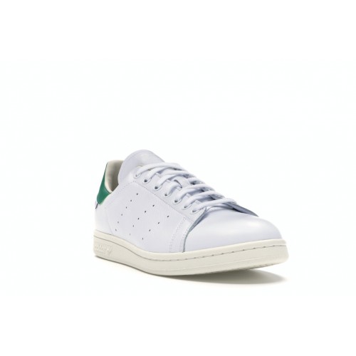 Кроссы adidas Stan Smith Gore-tex White Green - мужская сетка размеров