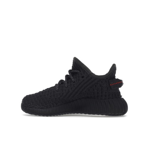 Кроссы adidas Yeezy Boost 350 V2 Black (Infants) (Non-Reflective) - детская сетка размеров