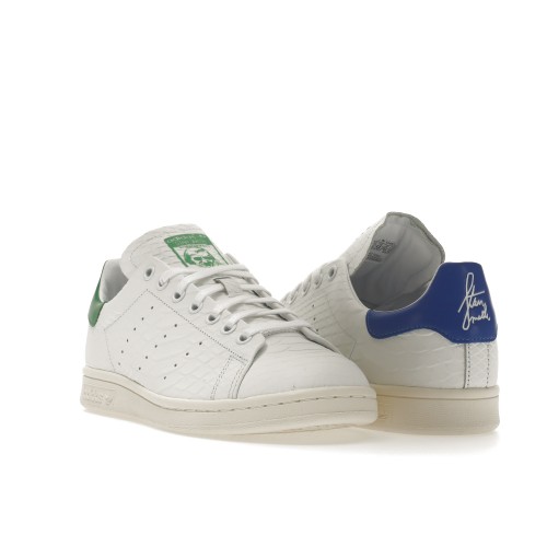 Кроссы adidas Stan Smith Recon Italian Crocodile Cloud White - мужская сетка размеров