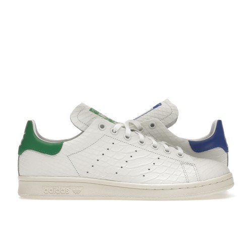 Кроссы adidas Stan Smith Recon Italian Crocodile Cloud White - мужская сетка размеров